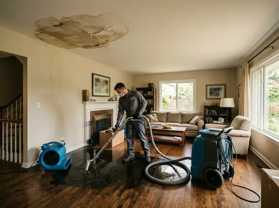 attic-pipe-burst-ceiling-drip-008 — frequently asked questions, Water Damage Restoration & Carpet Care in Aspinwall, PA